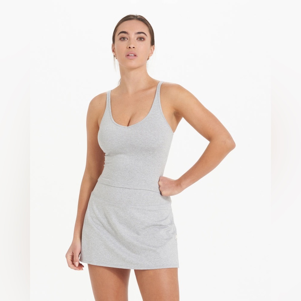 Vuori Halo Tank, Pale Grey Heather